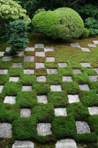 Mirei Shigemori moss garden in Japan